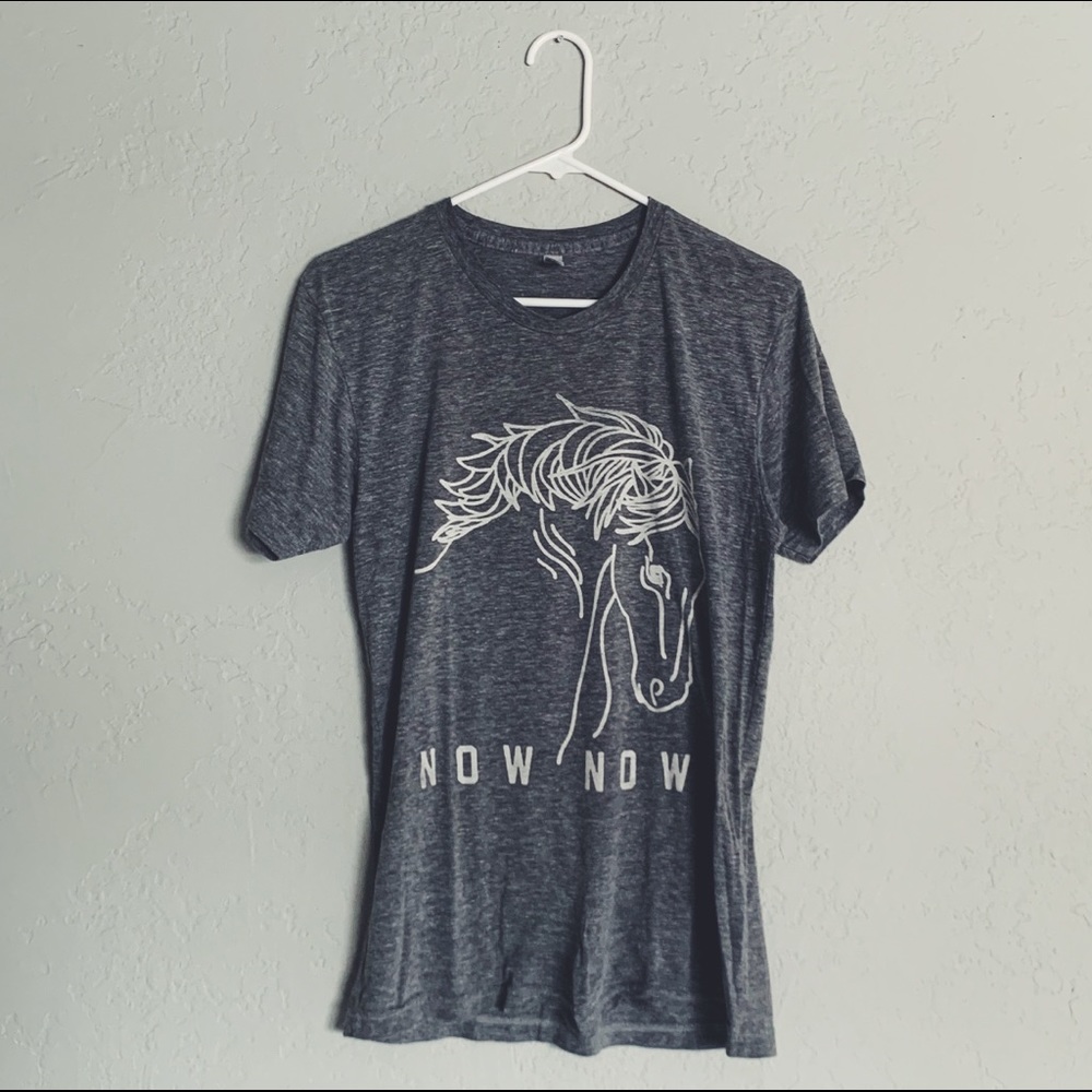 Heather Grey Now Now Horse T Shirt